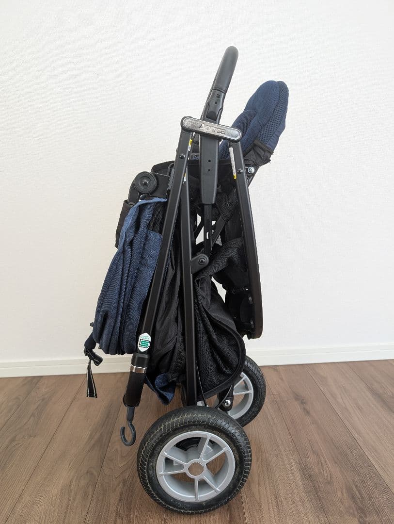 Aprica アップリカ ベビーカー スムーヴプレミアム ブルーデニム 三輪