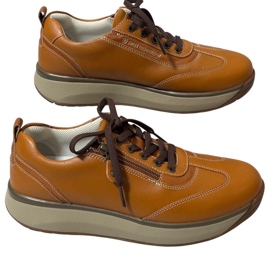 【美品】joya ジョーヤ　Laura ローラ　ブラウン　23.0 定価4万超え