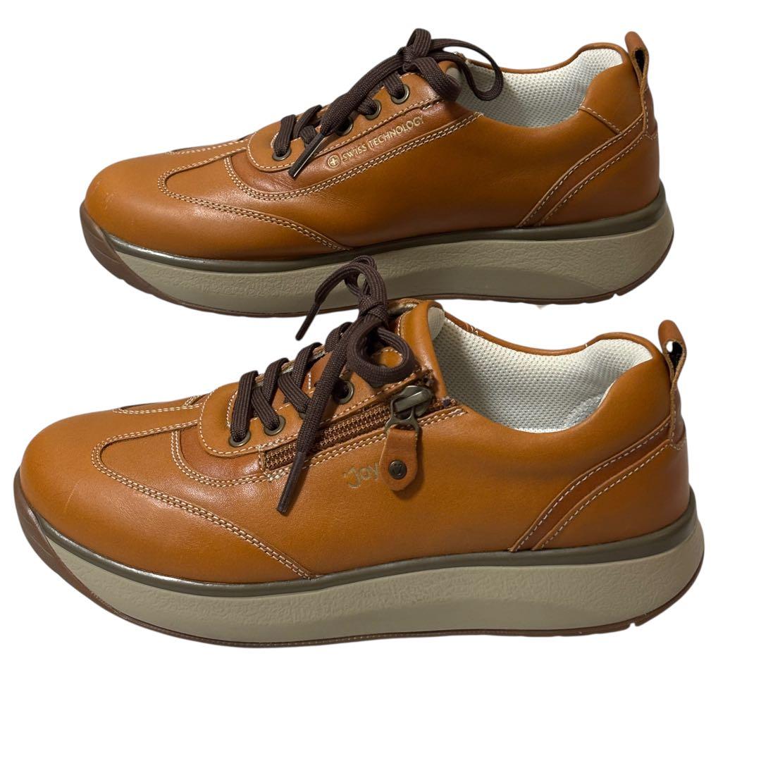 【美品】joya ジョーヤ　Laura ローラ　ブラウン　23.0 定価4万超え