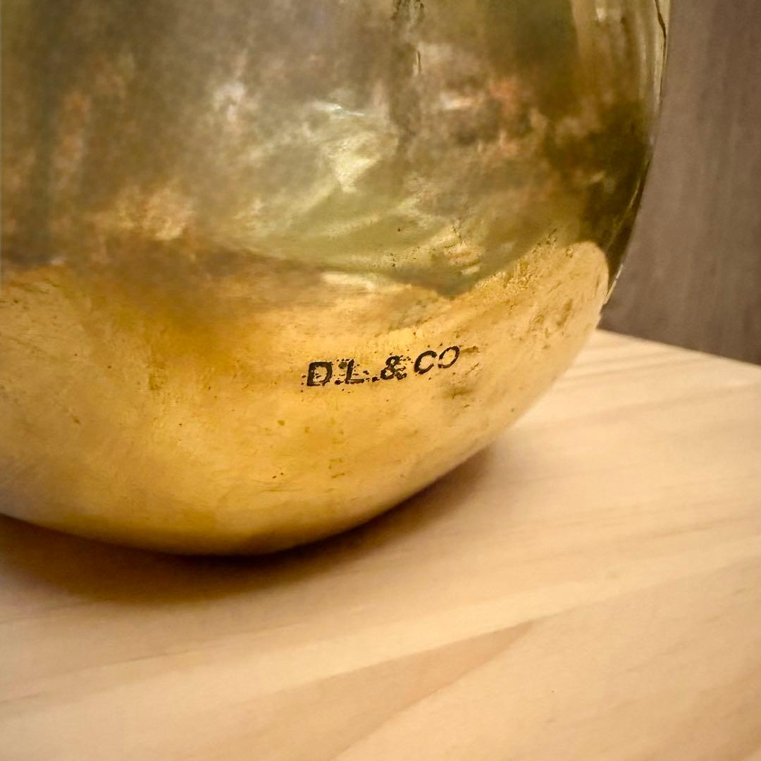 DL.&CO ゴールドスカル 置物