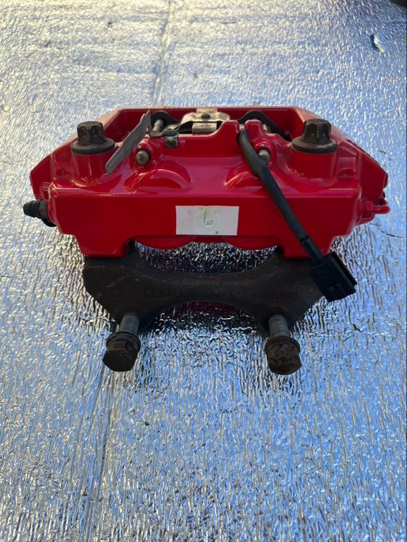 アバルト595シリーズ3 最終型 ブレンボキャリパー ツーピースドリルドローター