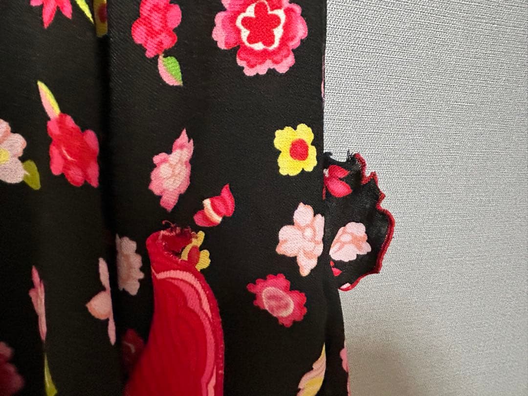 3/14まで限定値下げ フラメンコドレス 花柄 黒