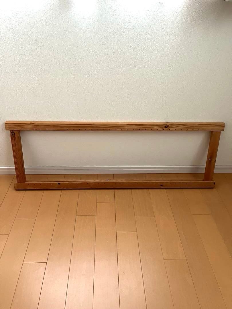 無印良品　パイン材ユニットシェルフ　ユニット棚　ラック　棚板3枚　旧型　廃盤品