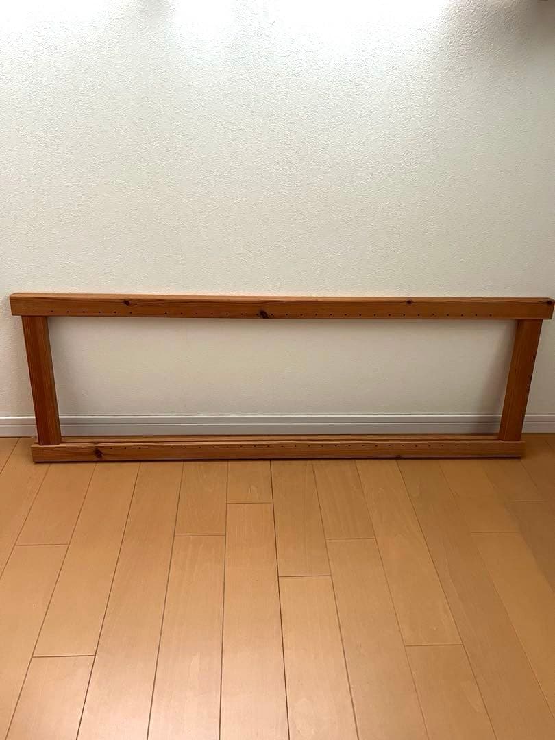 無印良品　パイン材ユニットシェルフ　ユニット棚　ラック　棚板3枚　旧型　廃盤品