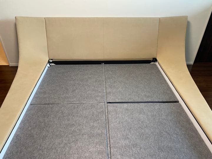 RUF ルフ　ベッドフレーム　セミキング　トレンドライン001