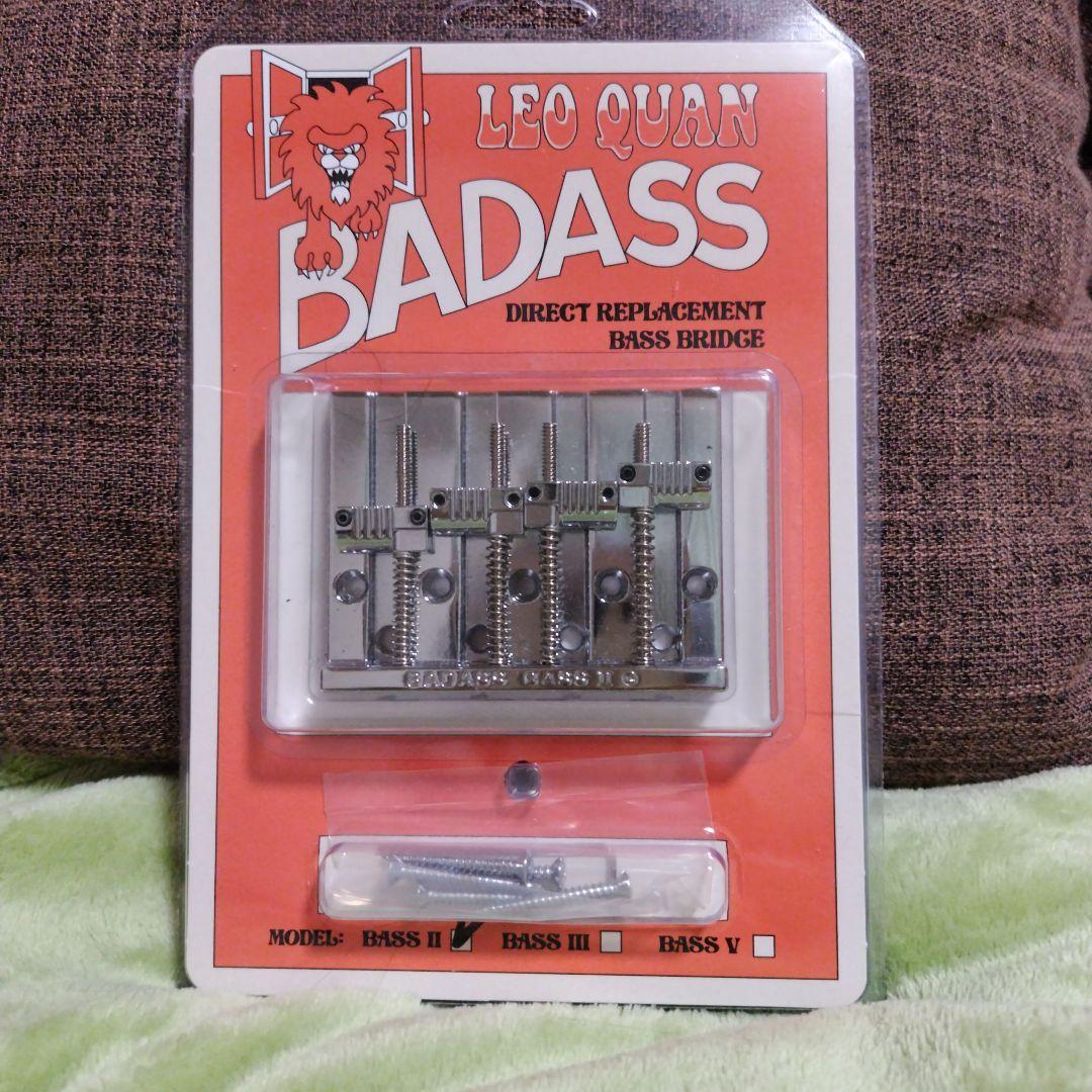 LEO QUAN BADASS 2 バダス２ ４弦用 ブリッジ Chrome