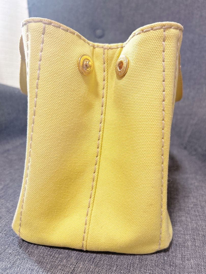 PRADA プラダ キャンバストートバッグ カナパ イエロー