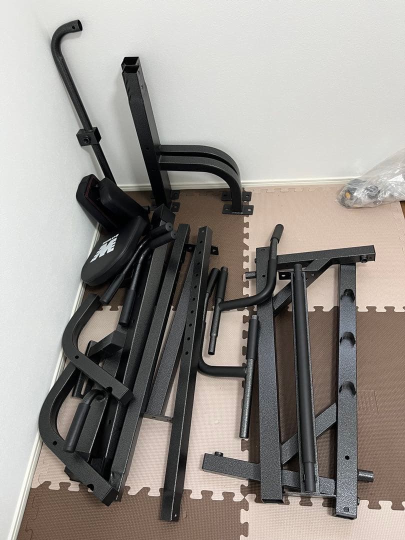 ぶら下がり健康器 BARWING 高さ調整3Dパット 懸垂　チンニングマシン