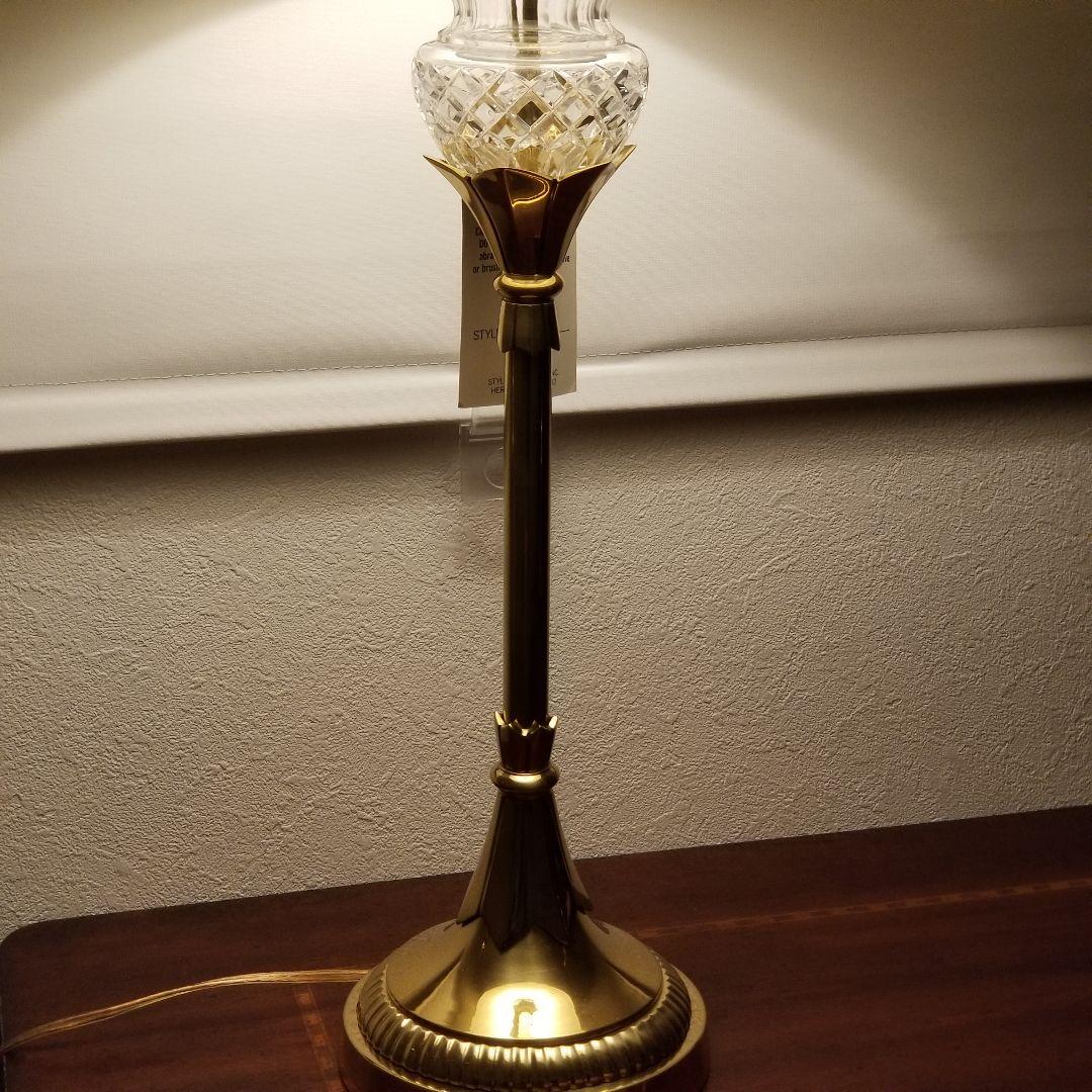 チェコ BOHEMIA ボヘミア クリスタルグラス クラシック インテリアランプ