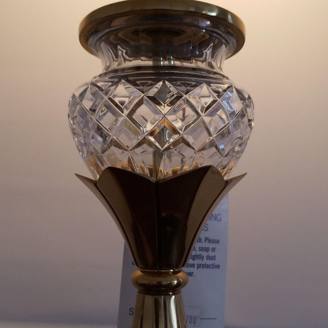 チェコ BOHEMIA ボヘミア クリスタルグラス クラシック インテリアランプ