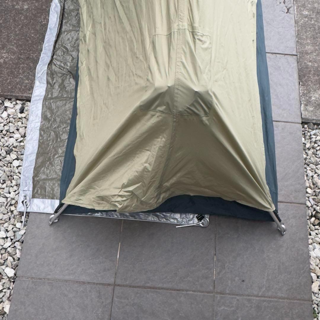 人気モンベル　ムーンライトテント 1型アイボリー　純正グランドシート付