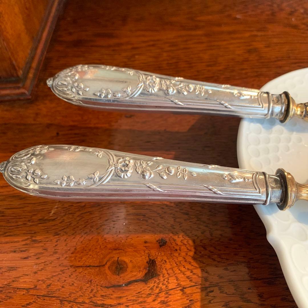 フランスアンティーク　スターリングシルバー　カトラリーセット