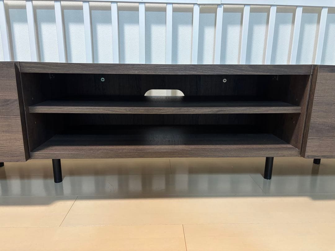 RASIK ワイド テレビボード 幅180cm ブラウン