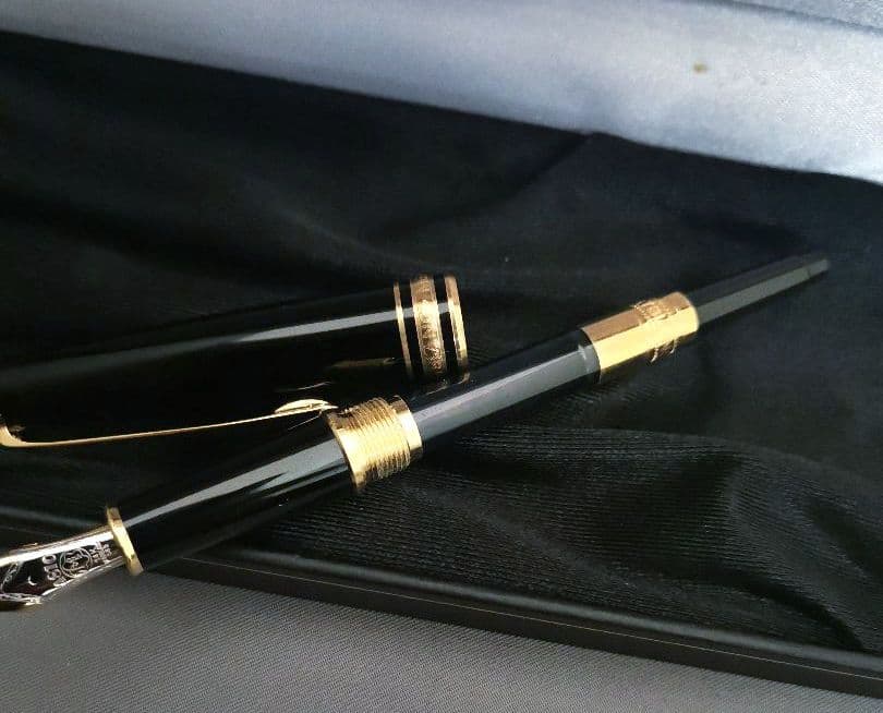 MONTBLANC モンブラン 万年筆 マイスターシュテュック #144 F