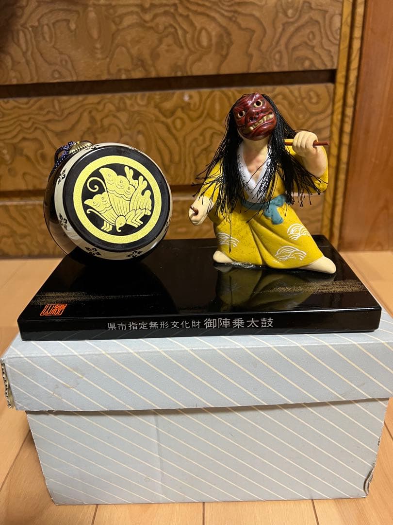 御陣乗太鼓　漆芸　石川県指定無形文化財