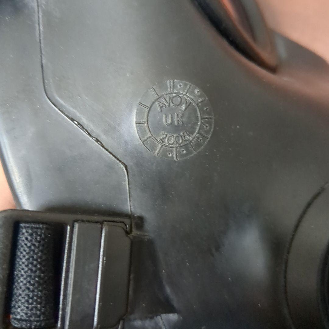 実物 イギリス軍 FM12 ガスマスク サイズ2 ポリカーボネートレンズ