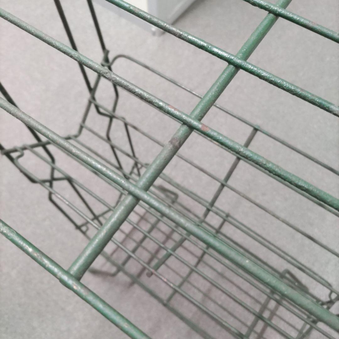 スチールワイヤーラック ヴィンテージ レコードラック ギャラップ厚木