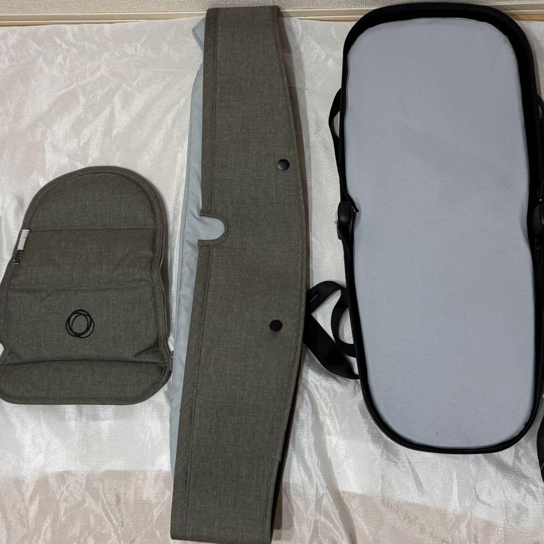 【美品】 Bugaboo Bee5 キャリーコット バシネット 本体 グレー