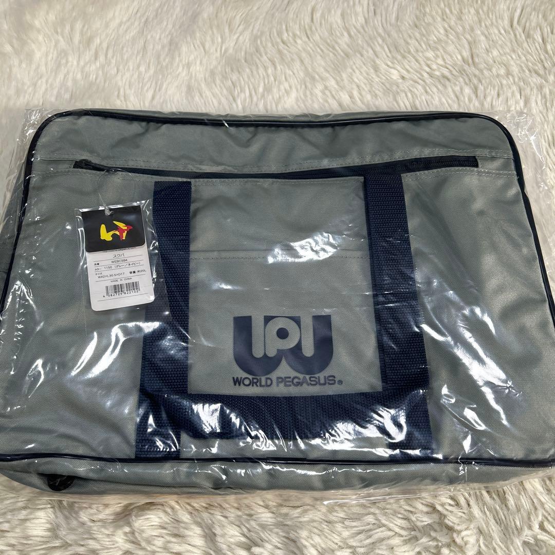 ワールドペガサス　グレー　旧ワッペ　新品