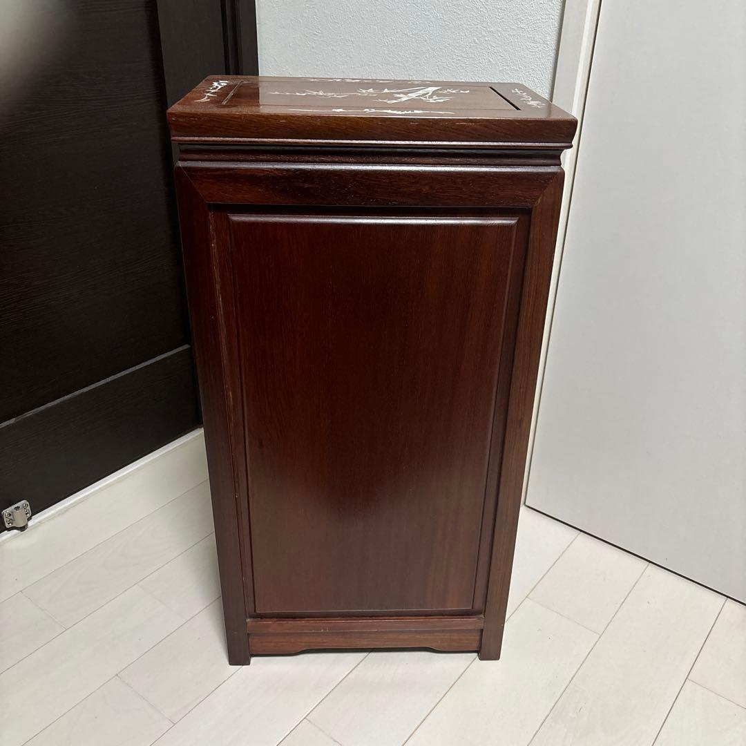 高級銘木　螺鈿細工　小物箪笥