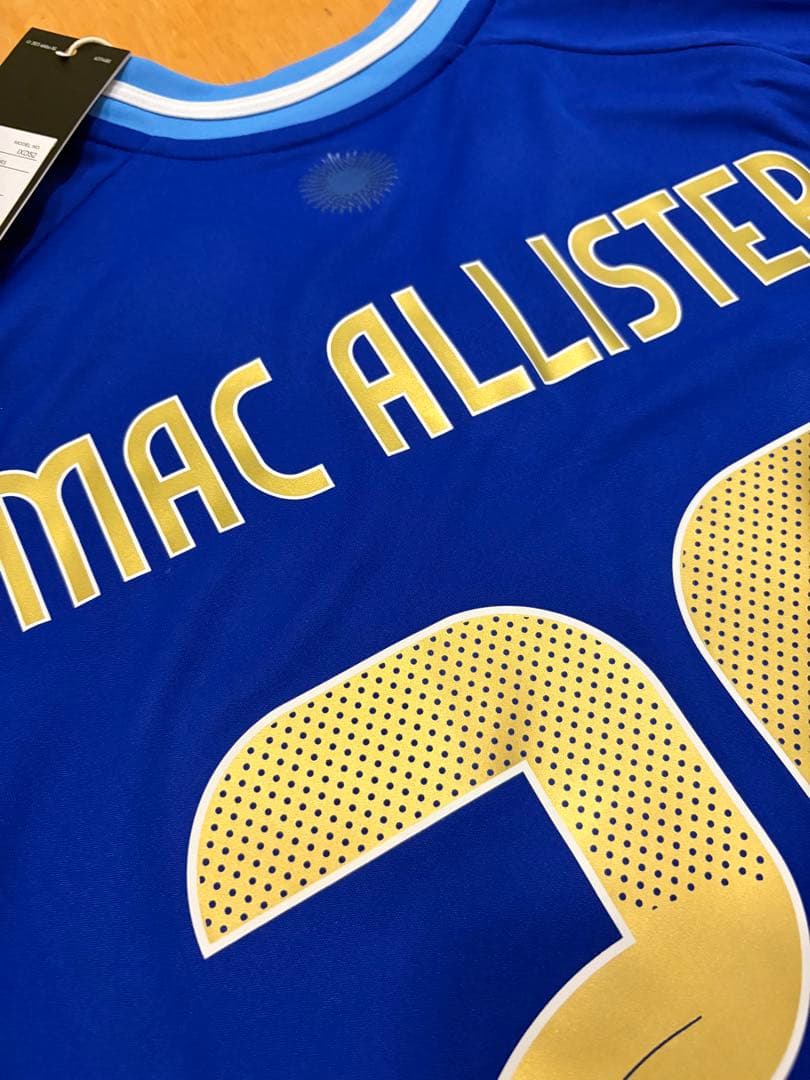 正規品 新品 アルゼンチン代表 24/25 アウェイ マカリスター XL