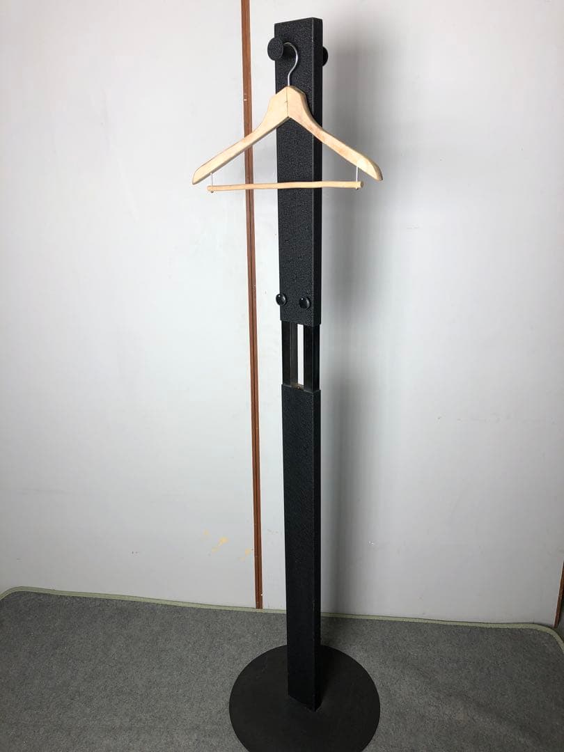 スタンド型ハンガーラック・黒