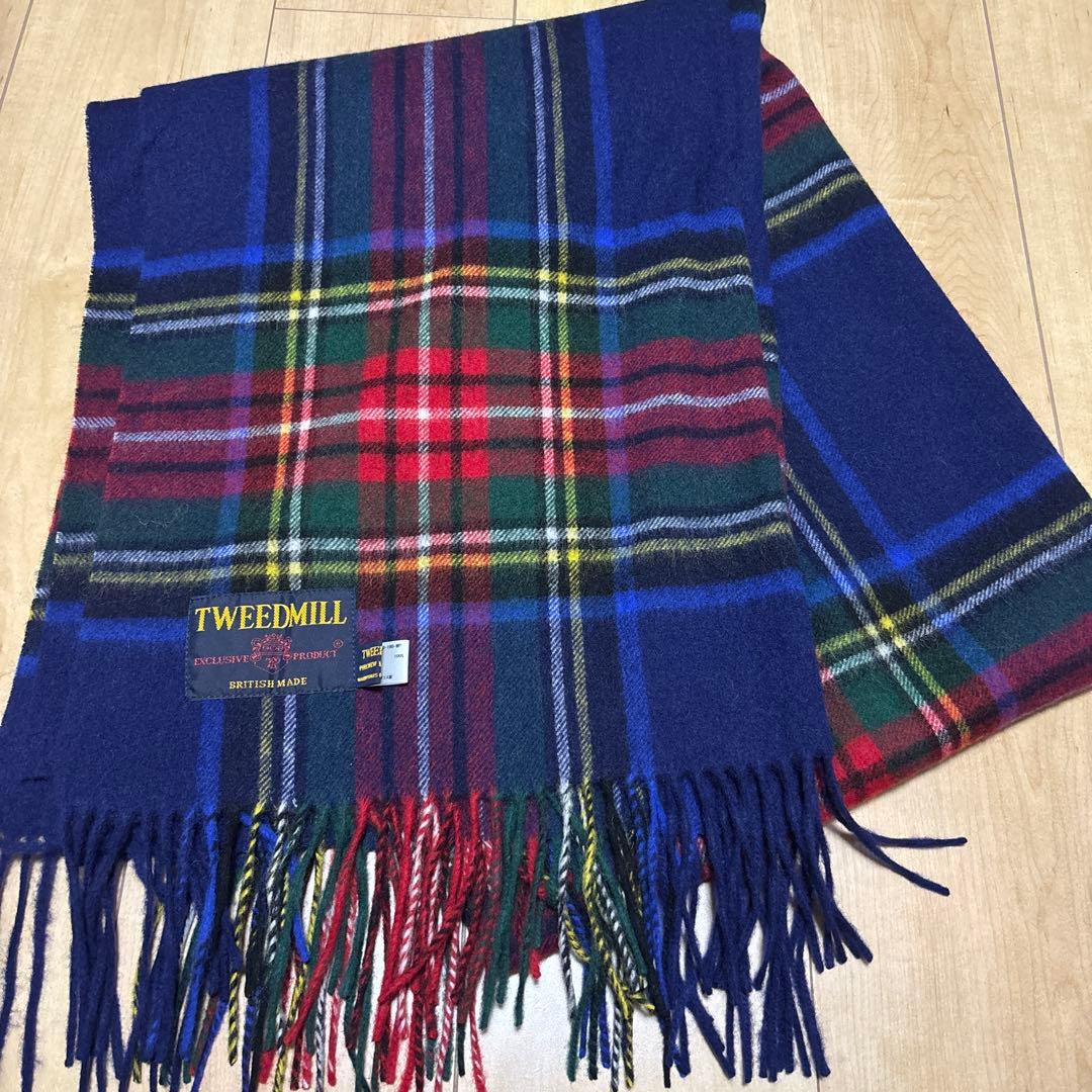 TWEEDMILL lambswool 70×190cm 新品　マフラーストール