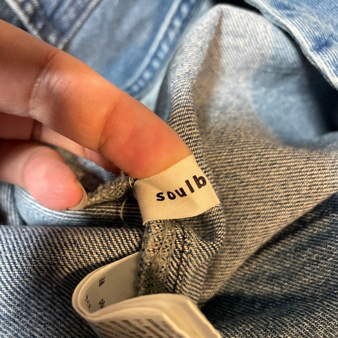 soulberry 大きいサイズ　ぽっちゃりサイズ　店長のデニムなサロペット