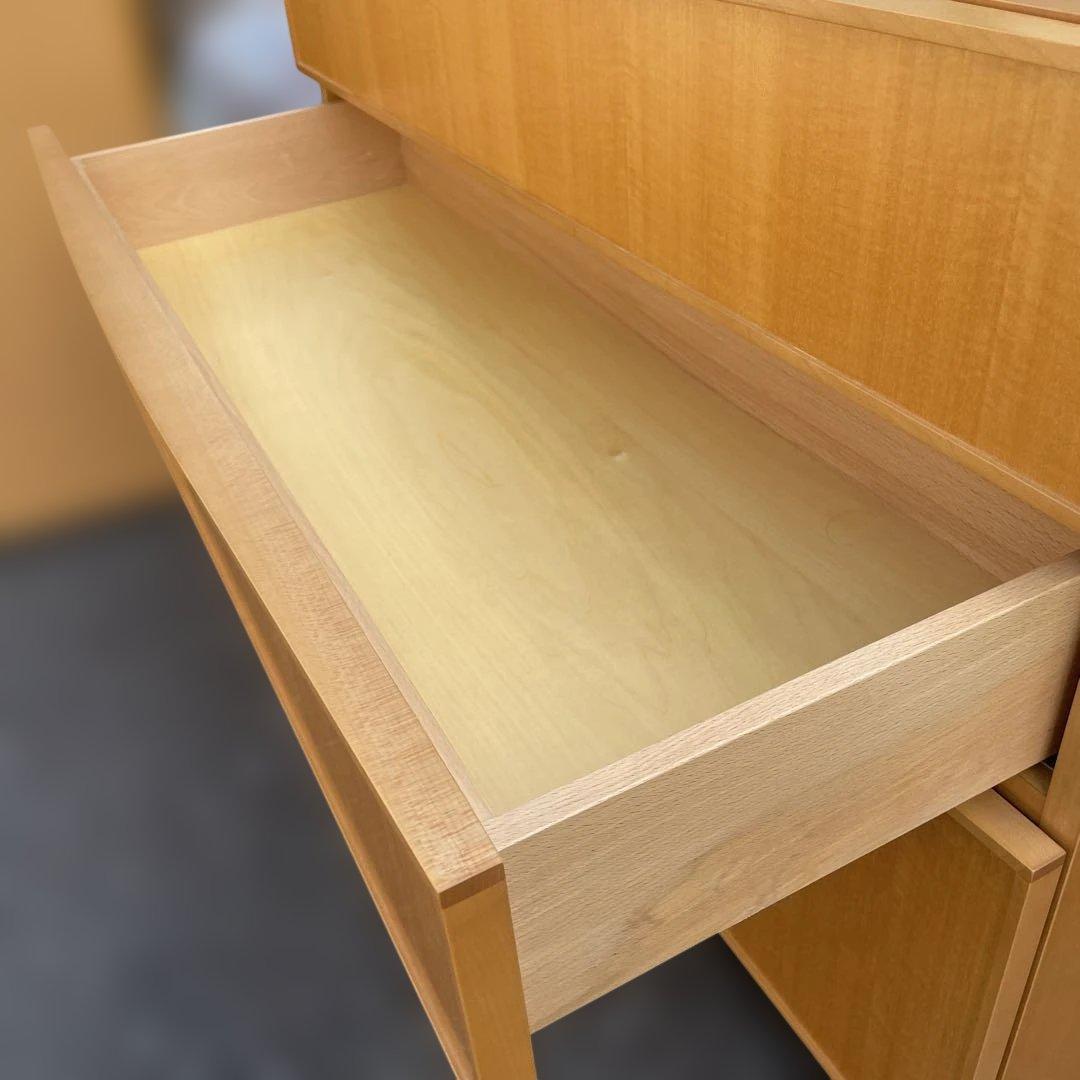 arflex ナチュラルウッド 3段チェスト