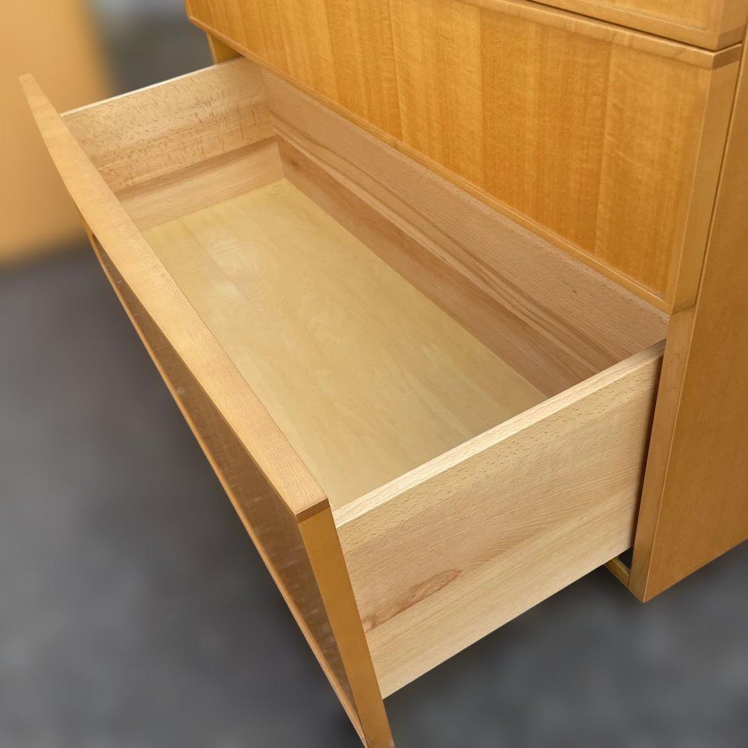 arflex ナチュラルウッド 3段チェスト