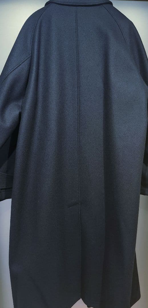 メゾンスペシャル　プライムオーバーメルトンバルマカンコート　ネイビー02
