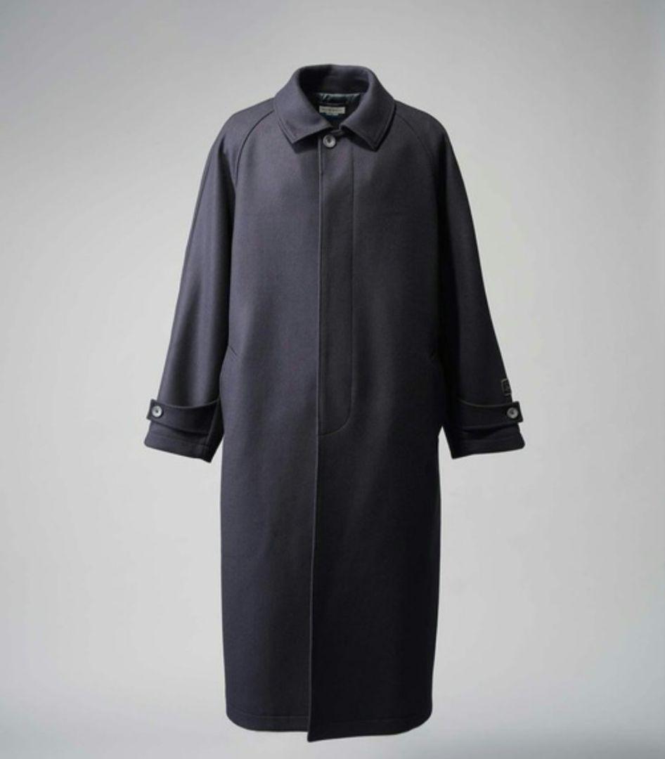 メゾンスペシャル　プライムオーバーメルトンバルマカンコート　ネイビー02