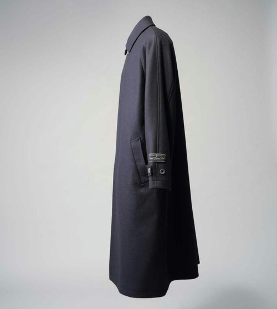 メゾンスペシャル　プライムオーバーメルトンバルマカンコート　ネイビー02