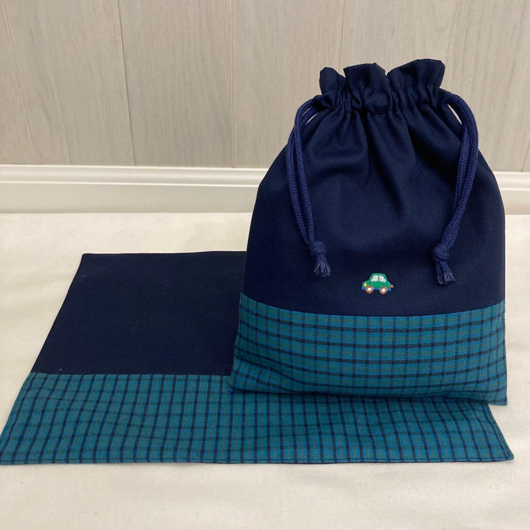 【再販】《ファミリア好きな方に》通園通学グッズ　5点セット　りんご　トラック