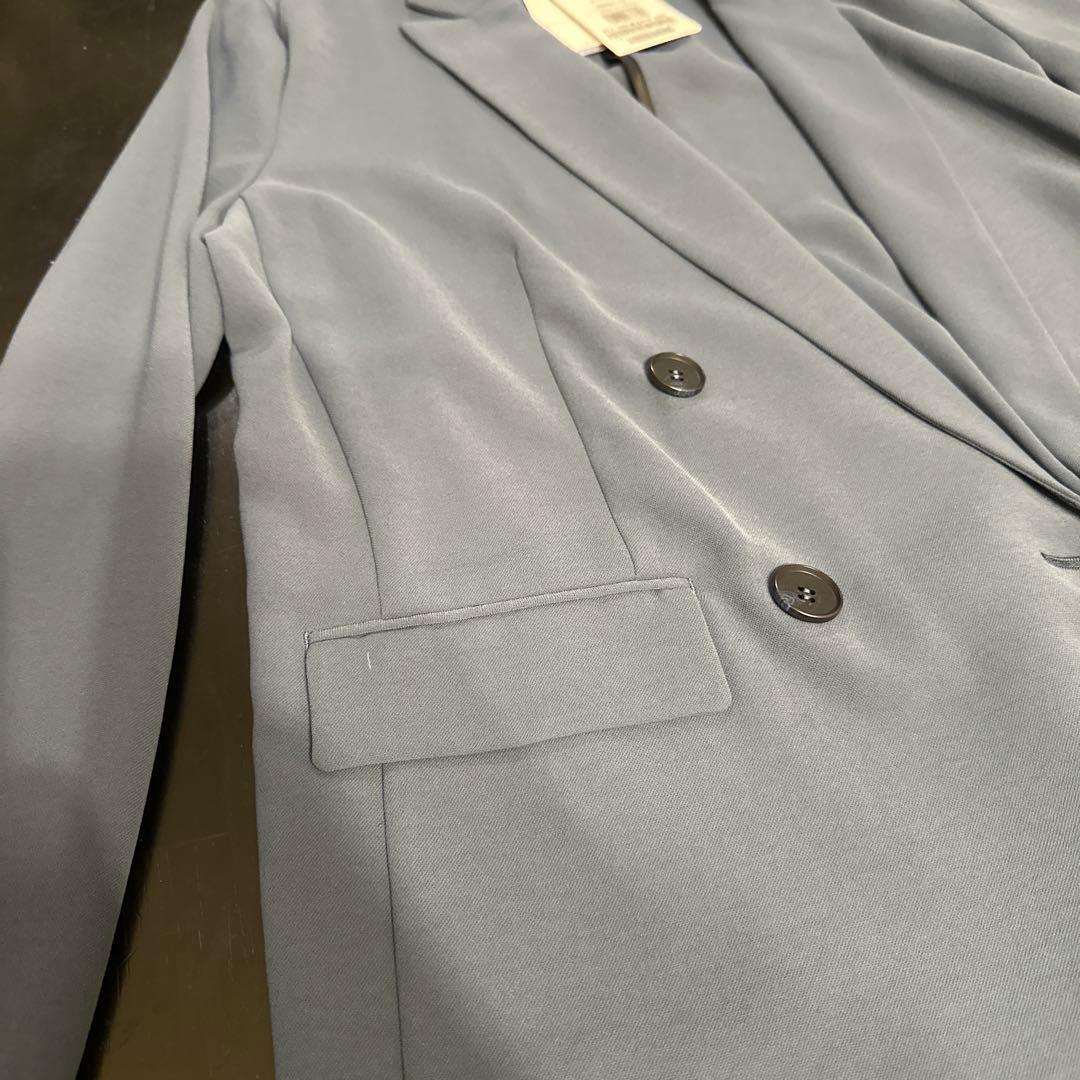 【新品・タグ付き】INDIVI 洗えるセットアップ スーツ ネイビー 40サイズ