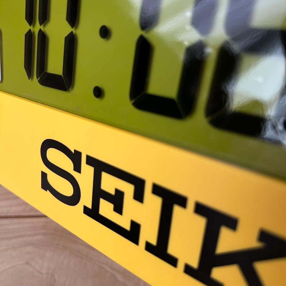 SEIKO デジタル時計 イエロー セイコー スポーツタイマークロック レア