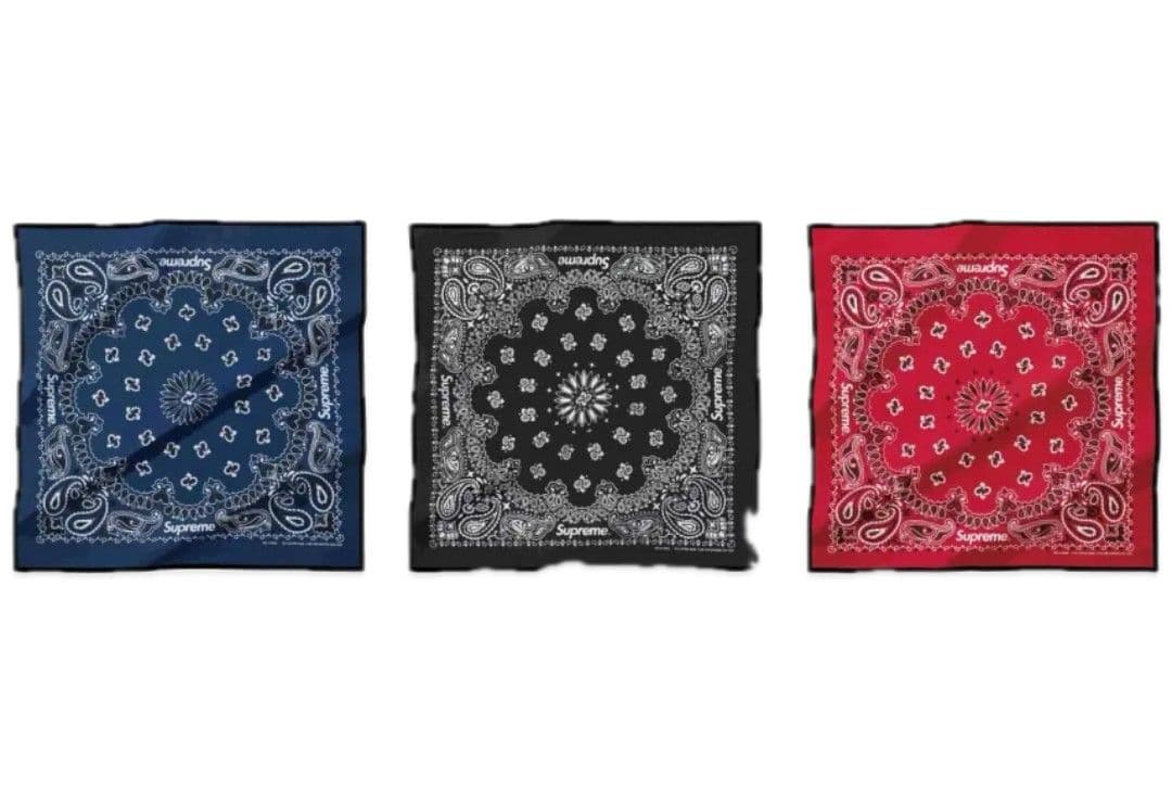 Supreme Hav-A-Hank Bandanas　バンダナ　3パック