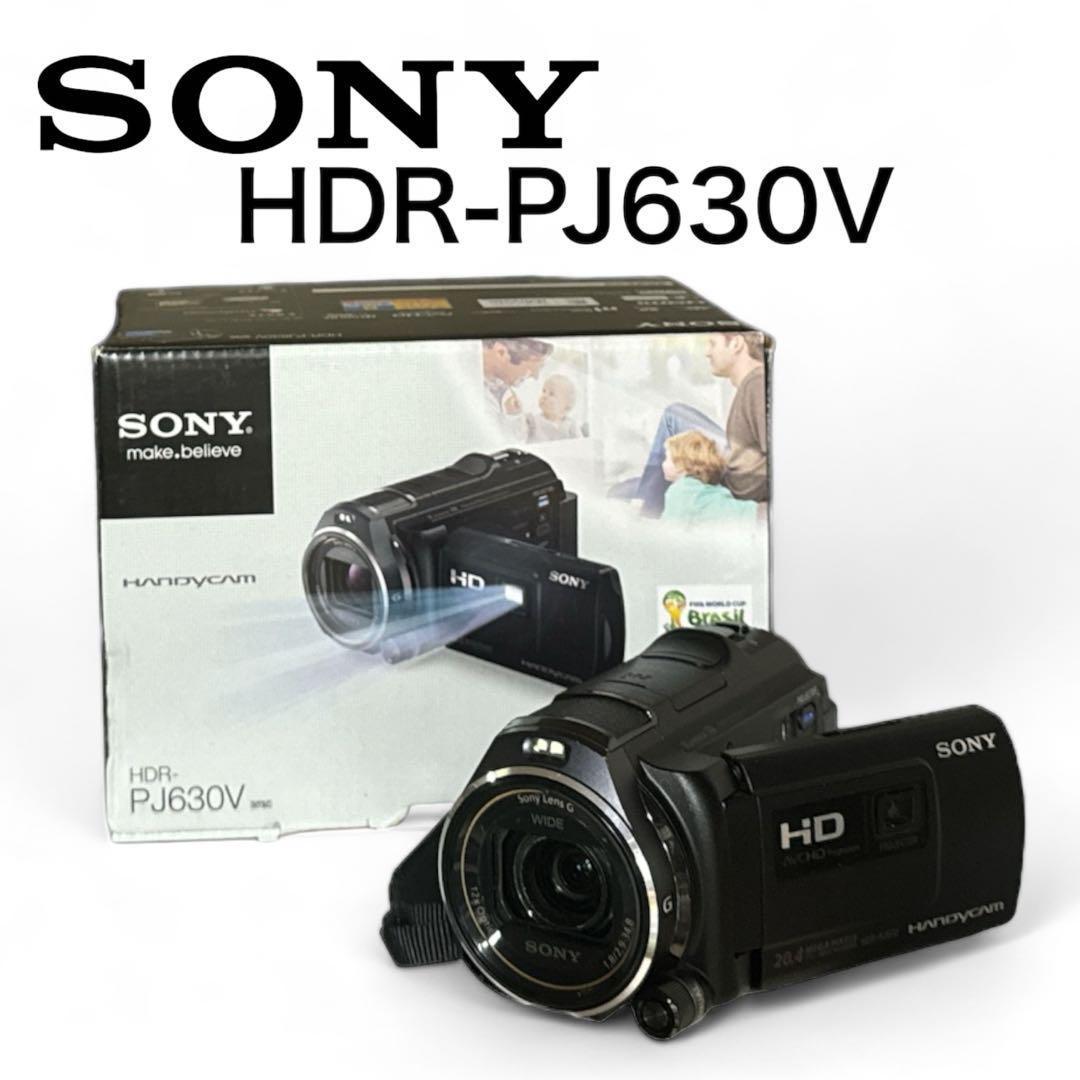 enjoySONY HDR-PJ630Vデジタルビデオバッテリーセット付