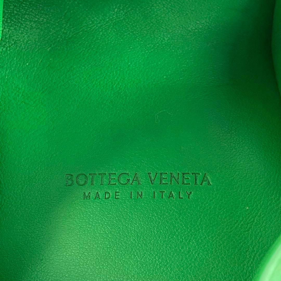 極美品●ボッテガ ヴェネタ イントラチャート 財布 小銭入れ ケース 緑