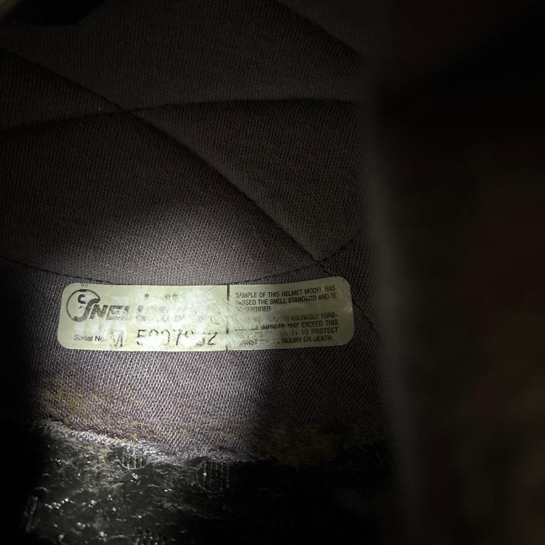 SIMPSON シンプソン　スーパーバンディット ホワイトUSA製　ビンテージ