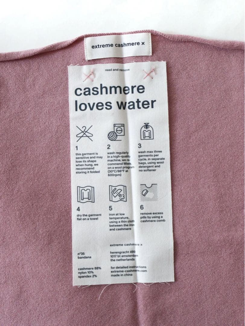 extreme cashmere bandanna n°35 ストール バンダナ