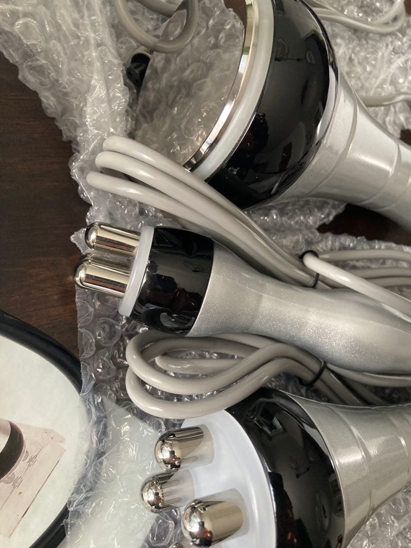 ミンミン　ボディキャビテーション　フェイシャルマッサージ器 3種ヘッド付き