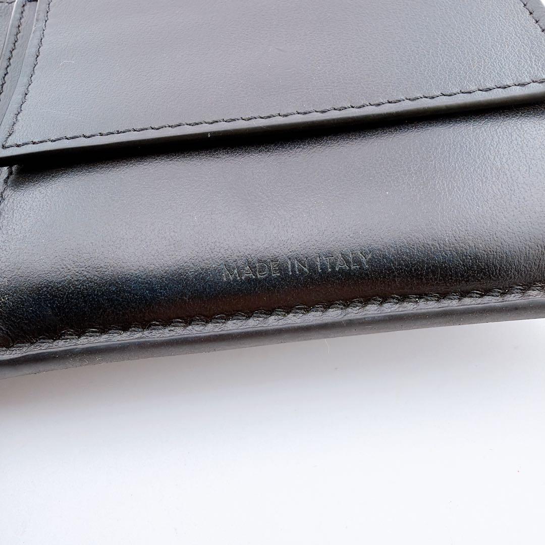 【CELINE（セリーヌ） 二つ折り財布 トリオンフ PVC×レザー】