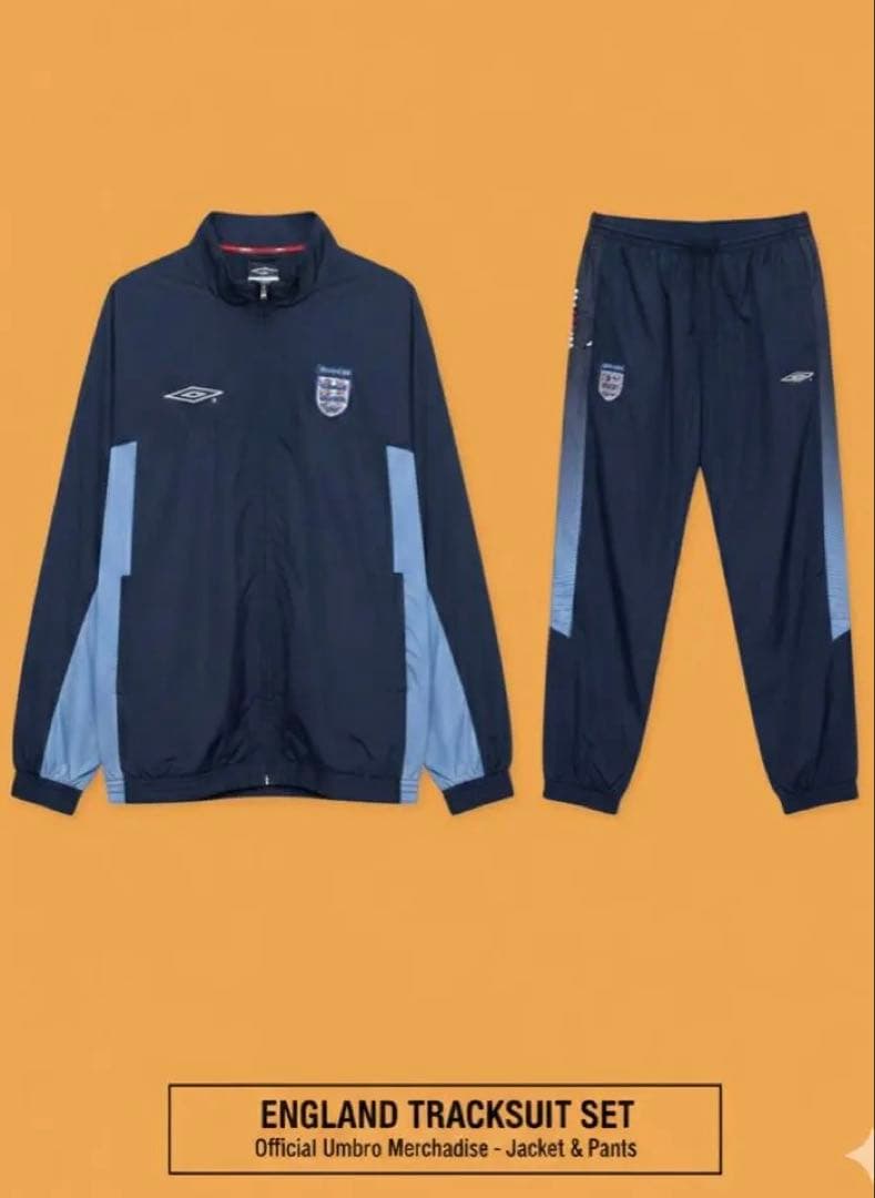 Umbro イングランド代表　ウィンドブレーカー　上下　セットアップ