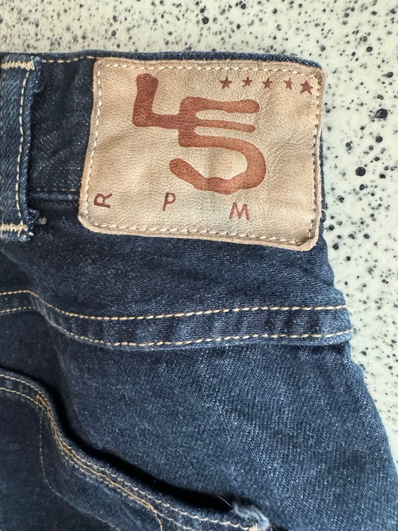 45R ライ麦シャルロット5 ストレートデニム