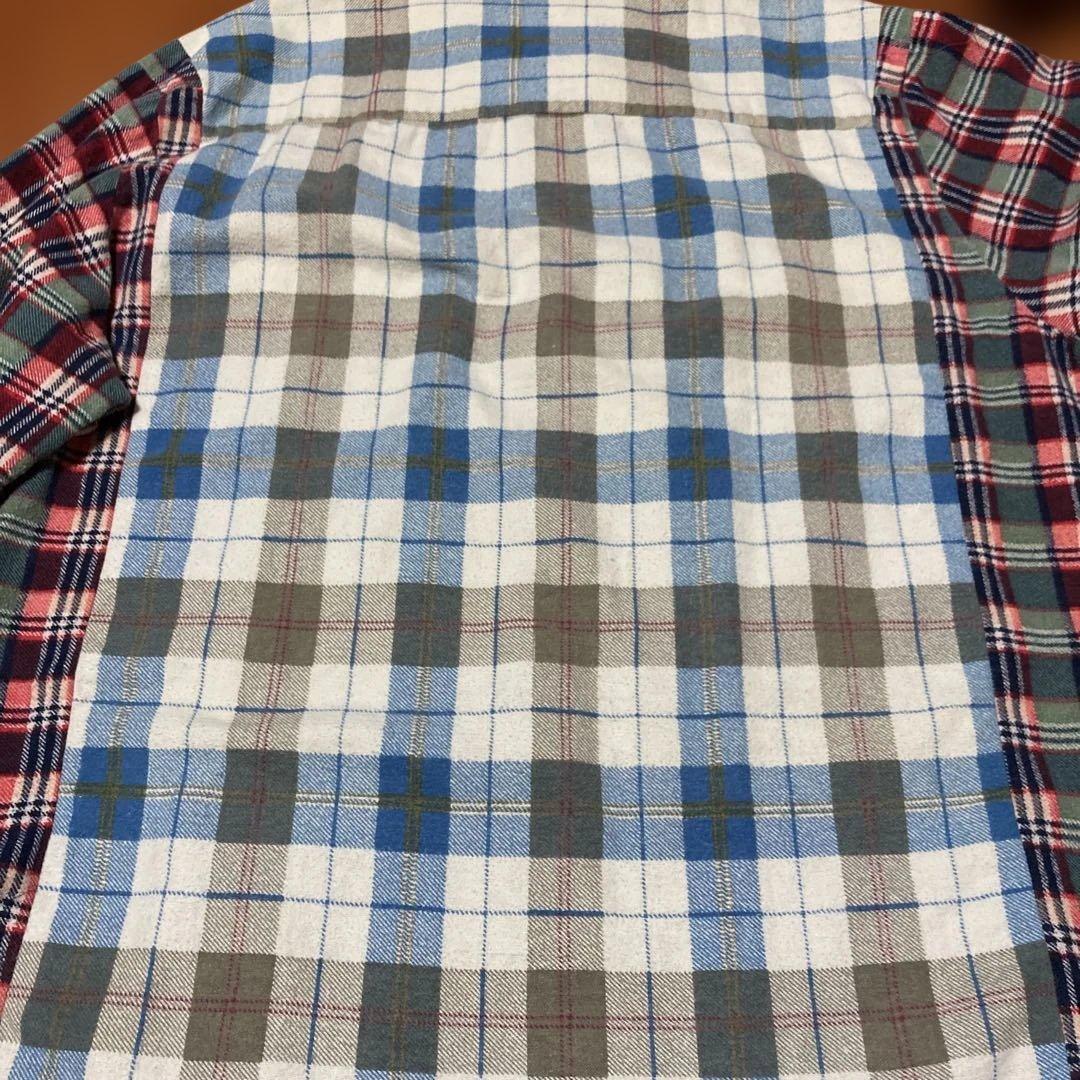 Rebuild by Needles プリントネルシャツ　プリネル