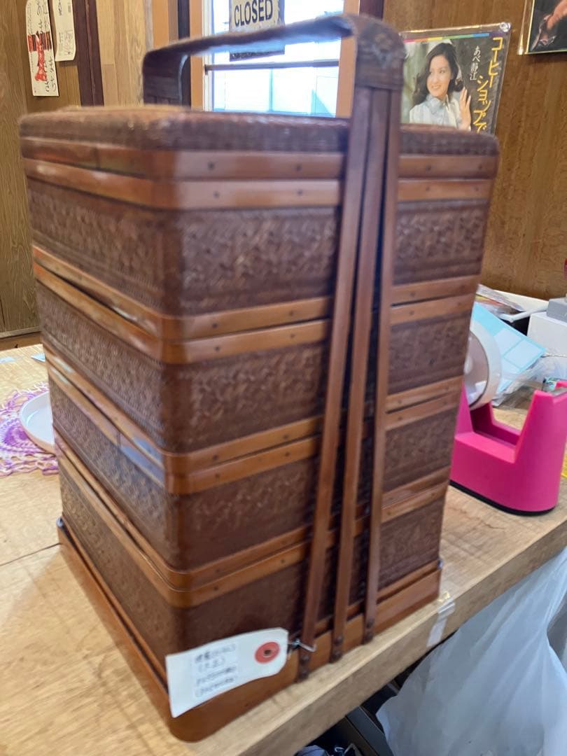 大正時代のバスケット　堤籃　ていらん