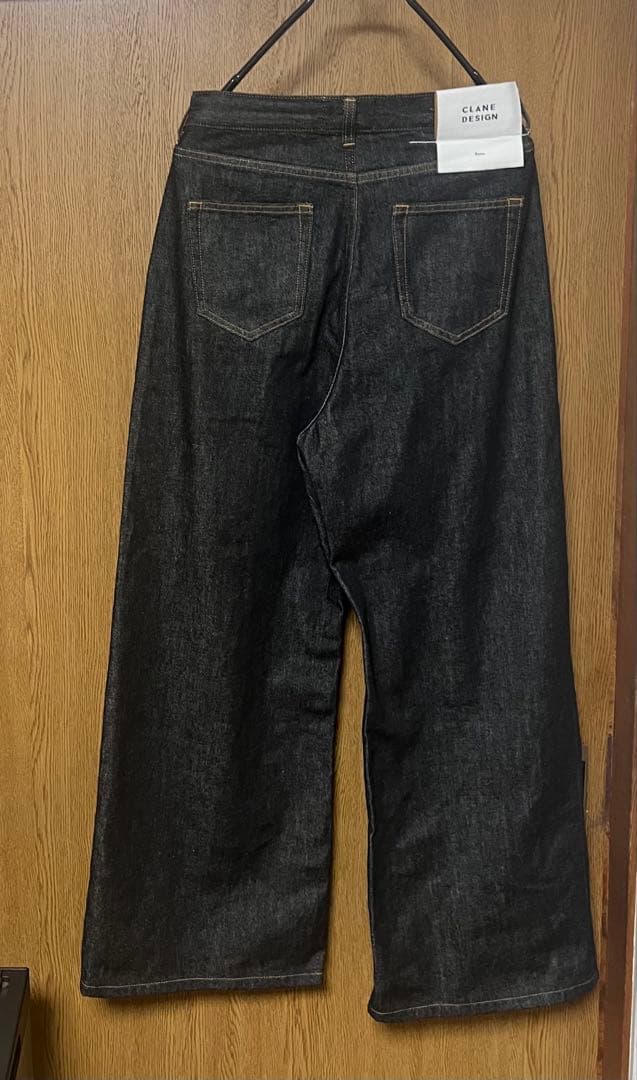 【週末値下】広瀬すず☆CLANE TUCK WIDE DENIM PANTS 2