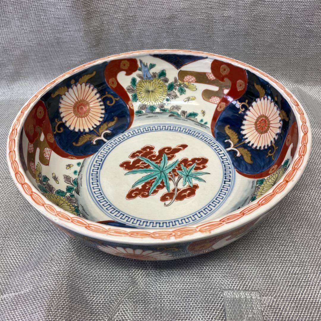 古伊万里　八寸鉢　大皿　深鉢　昭和初期か大正か明治かそれ以前　たいへん古い