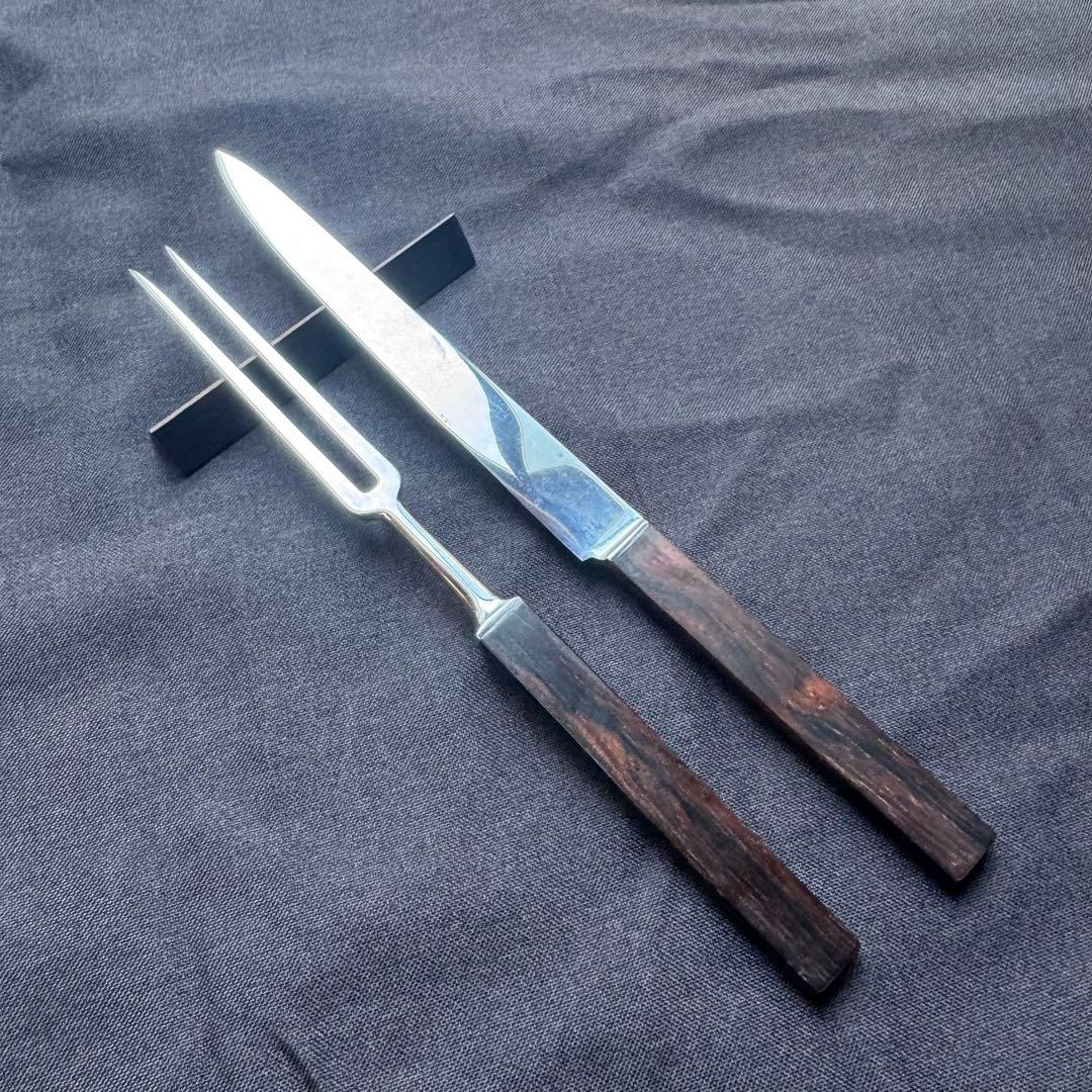 ヴィンテージ   ローズウッド彫刻セット 1960年代